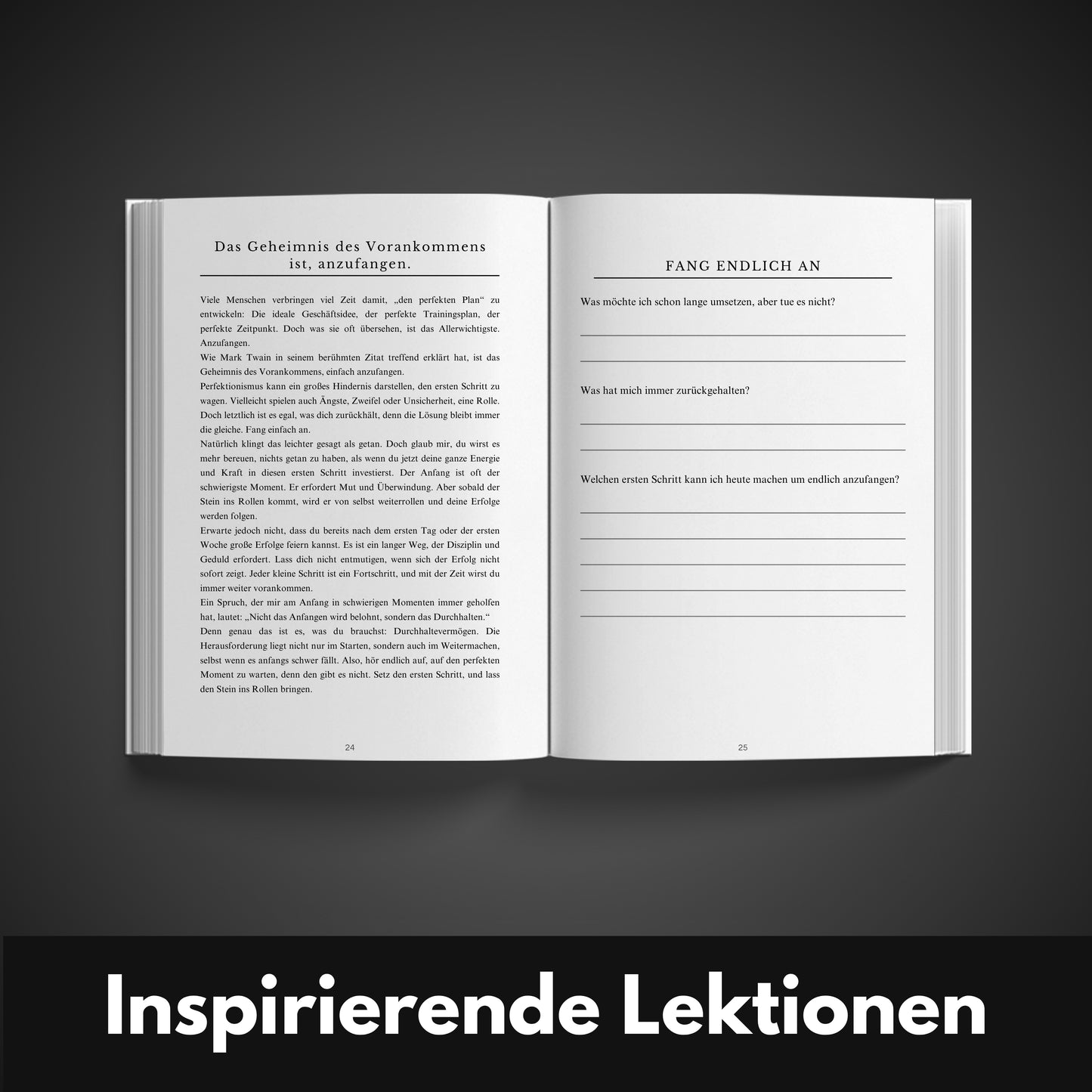 Clear Vision Journal + 30 Tage Challange